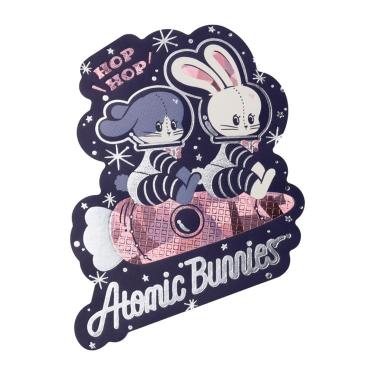 ステッカー オビワン×ロッカク Atomic Bunnie
