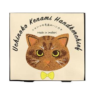 毛並みはんかち 茶トラ