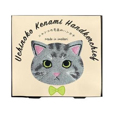 毛並みはんかち サバトラ