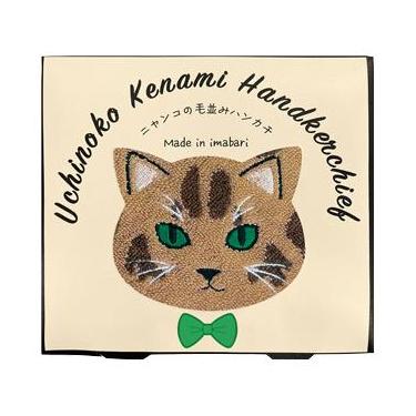 毛並みはんかち ロゼット