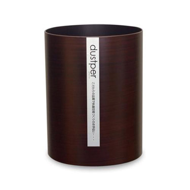 卓上ごみ箱 ダスパー クズイレ S 木目 ゴミ箱