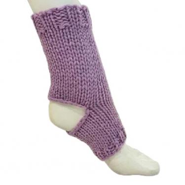 アンクルウォーマー ラベンダー