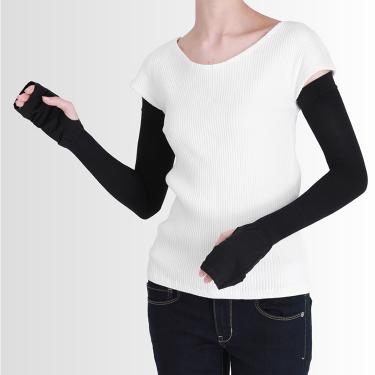 着圧冷感&超ロングアームカバー