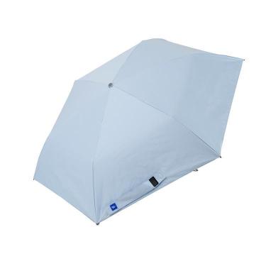 折りたたみ傘 晴雨兼用 ゼロアンド ラディクール 55cm サックス