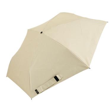 折りたたみ傘 晴雨兼用 SpattoShut 形状記憶傘 55cm バターイエロー
