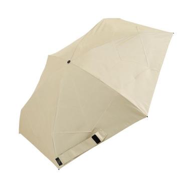 折りたたみ傘 晴雨兼用 コンパクト SpattoShut 形状記憶傘 バターイエロー