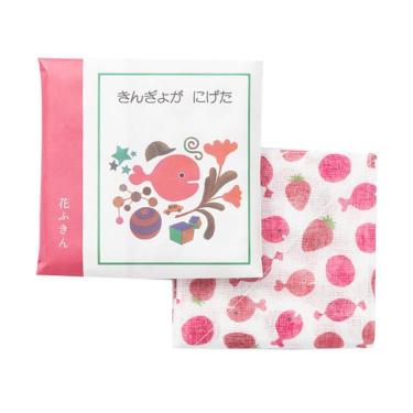 きんぎょがにげた 花ふきん 58×58cm