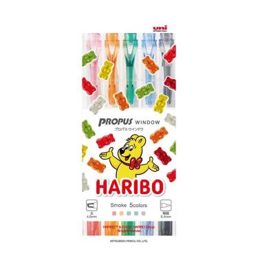 HARIBO プロパスウインドウ 蛍光ペン スモーク 5色セット