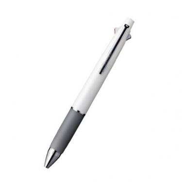 ジェットストリーム4&1 多機能ペン（4色ボールペン・シャープペン）0.5mm 油性 ホワイト