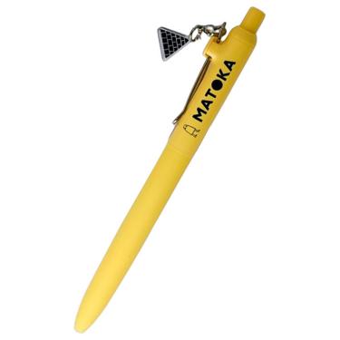 ユニボール ZENTO ボールペン 0.5mm 水性 チャーム付き MATOKA メジェド