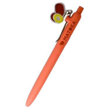 ユニボール ZENTO ボールペン 0.38mm 水性 チャーム付き MATOKA キーウィ