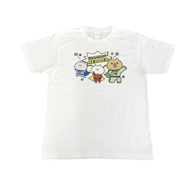 Ｔシャツ Ｍ うさまるヒーローズ: キャラクター・クリエイター雑貨 