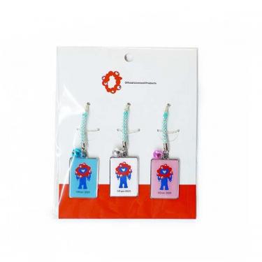 メタル根付 ミャクミャク 3個セット