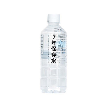 ７年保存水　５００ｍｌ　イザメシ　備蓄食