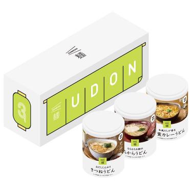 うどん 3缶セット イザメシ 備蓄食