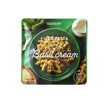 そのままPASTA 200g バジルクリーム イザメシ