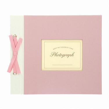 フリー台紙アルバム シンプル デコラ ブラウン