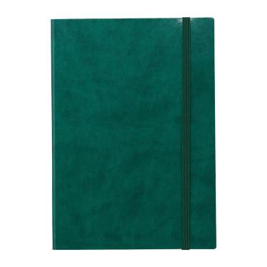 手帳用紙を使った方眼ノート A5 EDiT ボトルグリーン