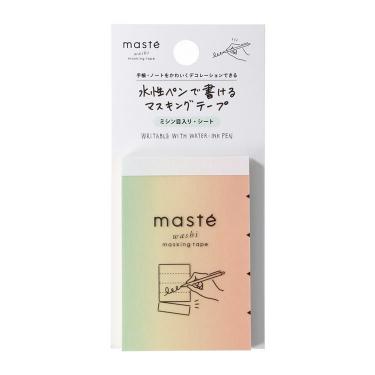 【新品】水性ペンで書けるマスキングテープ　日付　イルミリー　ペン　スタンプ MDS BtoB |【マークス】 マスキングテープ 水性ペンで書ける