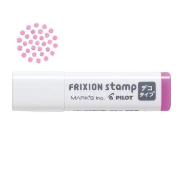 フリクションスタンプ デコタイプ マル ピンク