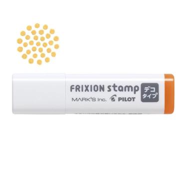 フリクションスタンプ デコタイプ マル オレンジ