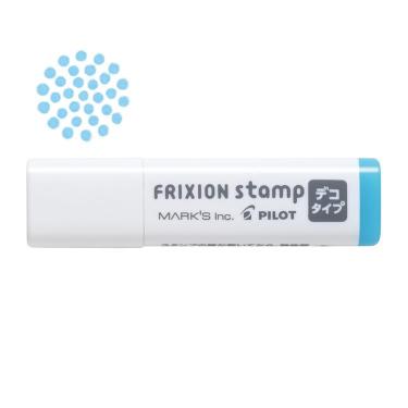 フリクションスタンプ デコタイプ マル ライトブルー