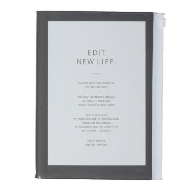 2025年3月始まり手帳 週間バーチカル A5 ストカージュ アッシュグレー