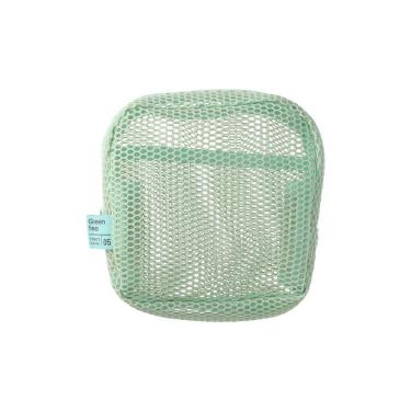 メッシュスクエアポーチ グリーンティー
