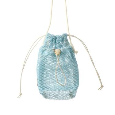 メッシュショルダーポーチ クリームソーダ