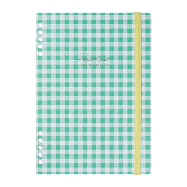 ゴム付きカバー A5 パピノット 柄 ギンガムチェック