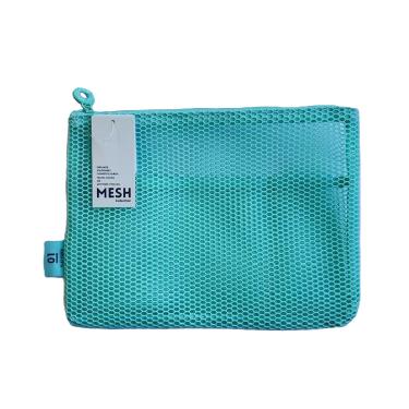 メッシュフラットポーチ A5 カラリテ メロン【ロフト限定】
