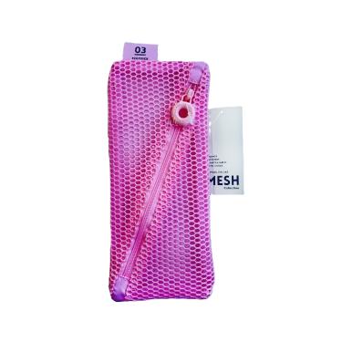 メッシュペンケース カラリテ ピーチ【ロフト限定】