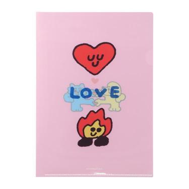 クリアホルダー A4 マイトパルタ LOVE