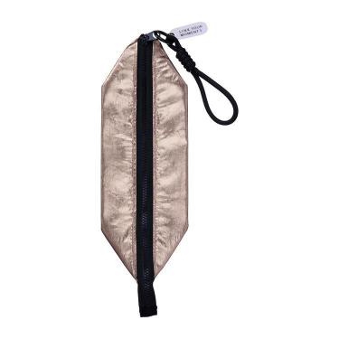 ペンケース メタリック シャンパンゴールド