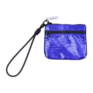 ミニポーチ メタリック ディープバイオレット