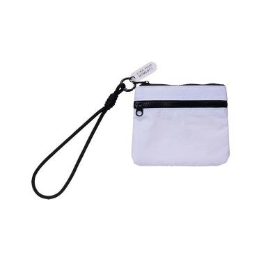 ミニポーチ メタリック フロストホワイト