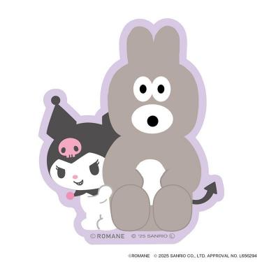 PVCステッカー ブランチブラザー×サンリオキャラクターズ バニー・クロミ