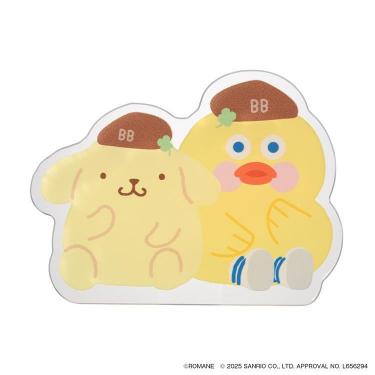 アクリルクリップ ブランチブラザー×サンリオキャラクターズ ダック・ポムポムプリン
