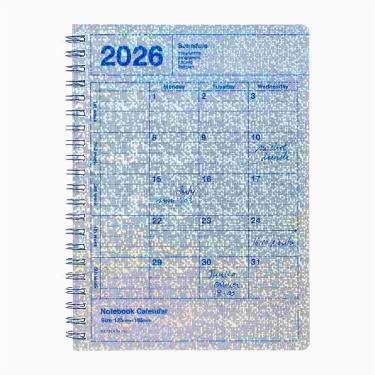 2026年1月始まり手帳 月間 B6変形 ノートブックカレンダー・S 縦型 シティライト
