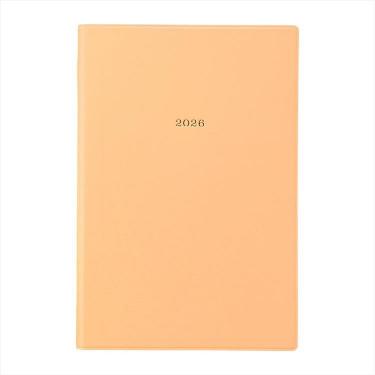 2026年1月始まり デイリー B6変形 EDiT ニュアンスカラー ブライトオレンジ