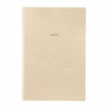 2026年1月始まり デイリー B6変形 EDiT ニュアンスカラー シャンパンゴールド