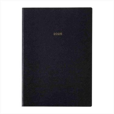 2025年12月始まり 週間バーチカル セミA5 EDiT スープル・プリュス ランプブラック