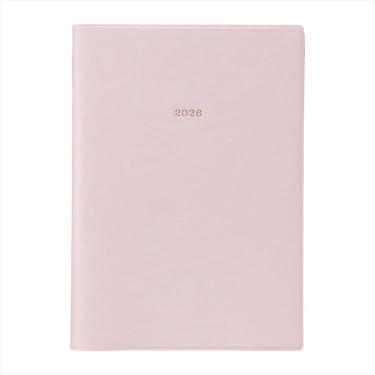 2025年12月始まり 週間バーチカル セミA5 EDiT ニュアンスカラー パステルピンク