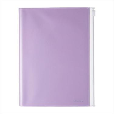 2025年12月始まり 週間バーチカル セミA5 EDiT クリアポケット ラベンダー