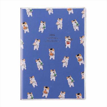 2025年10月始まり手帳 月間 B6 ポケファス ブルー