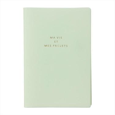 2025年10月始まり手帳 週間バーチカル B6変形 リザ ミント