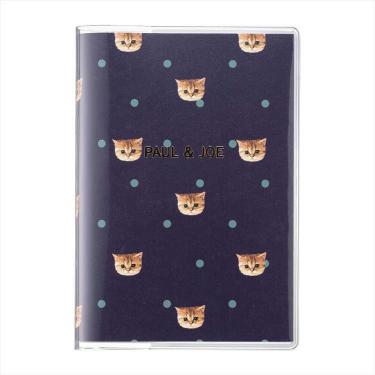 2025年12月始まり手帳 週間レフト A6変形 ポール&ジョー ヌネット・ポルカドット・ネイビー