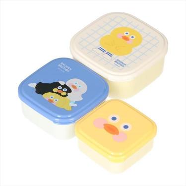 ランチボックス 3個セット S220/M360/L550ml ダック ブランチブラザー お弁当箱