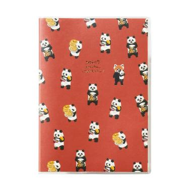 2026年3月始まり手帳 月間 B6 ポケファス レッド