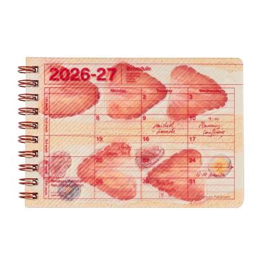 2026年4月始まり手帳 月間 B7変形 ノートブックカレンダー XS タカハシナツミ ベージュ